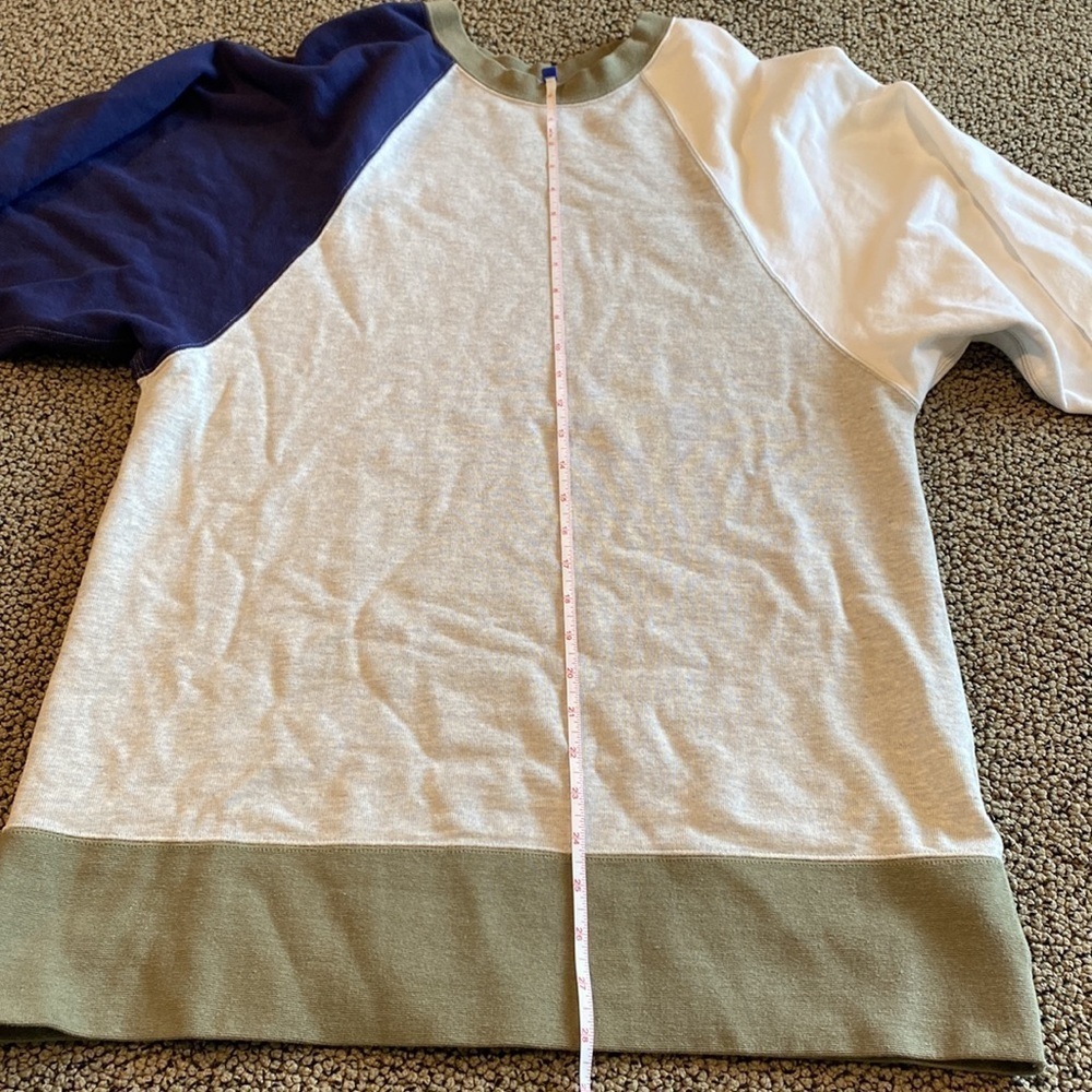 Nwt Oversized Farfetch Color Block Sweatshirt - image 8